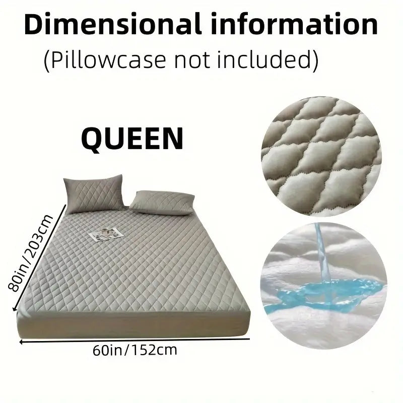 1pc Layered Waterproof Mattress Protector